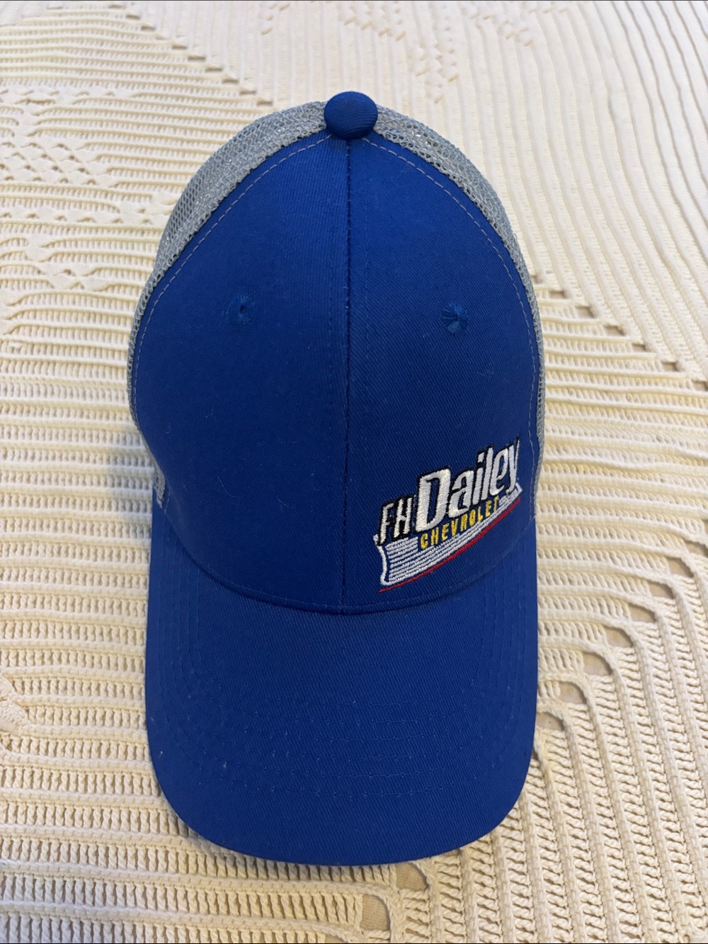 F.H. Dailey Chevrolet Blue Trucker Cap